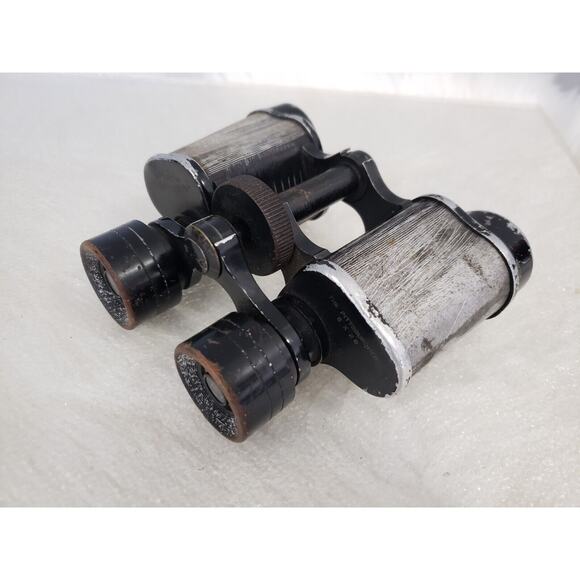 BINOCULARS B.K. ELLIOTT PITTSBURGH-CLEVELAND 8X26 "PITTSBURGHER" FRANCE WWII VTG - Picture 1 of 12